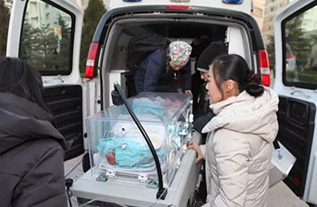 辉南县妇婴监护型护送